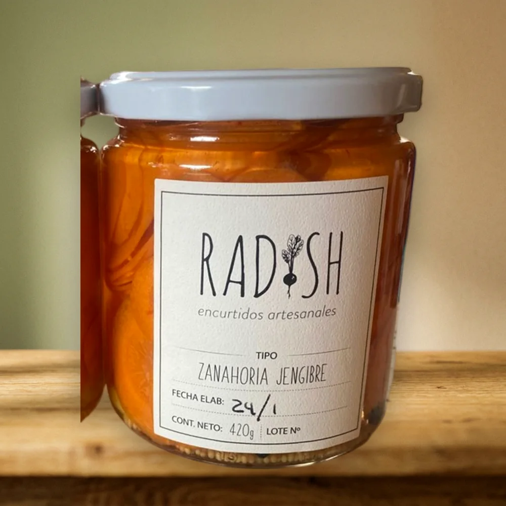 Frasco de Zanahoria Jengibre RADISH